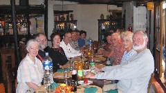 Ruth Bennett McDougal Dorrough; Dan Dorrough; Carole Linscott; Dan Linscott; Richard Tupper; Jackie Tupper; Trish Davis; Sara Gilbert; Sheldon Gilbert; Sys Inman; Jim Inman; Village Machu Picchu Peru South America Trips